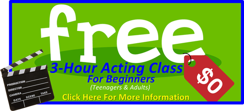 Free 3 hour acting class for beginners